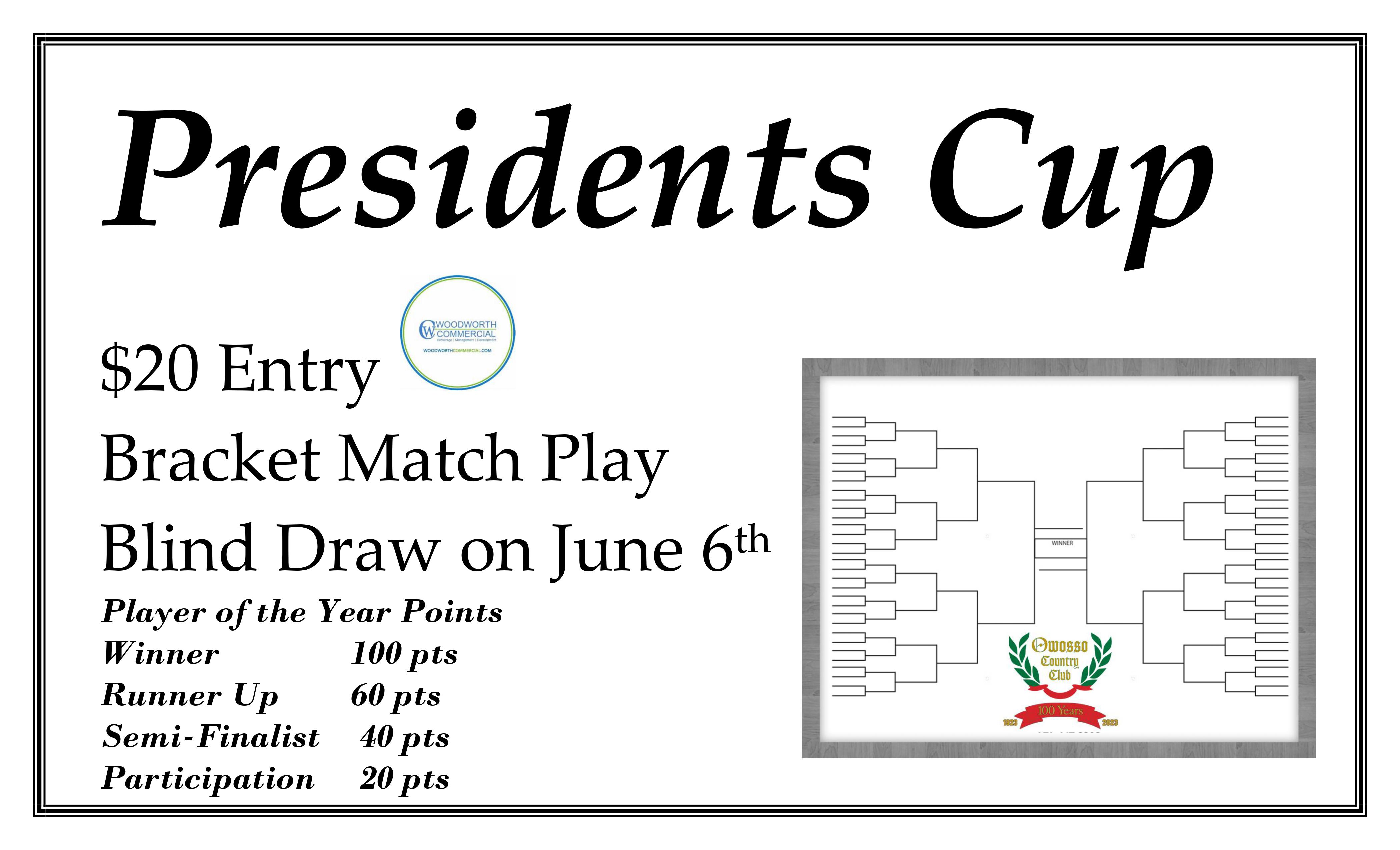 2023 Presidents Cup sign up