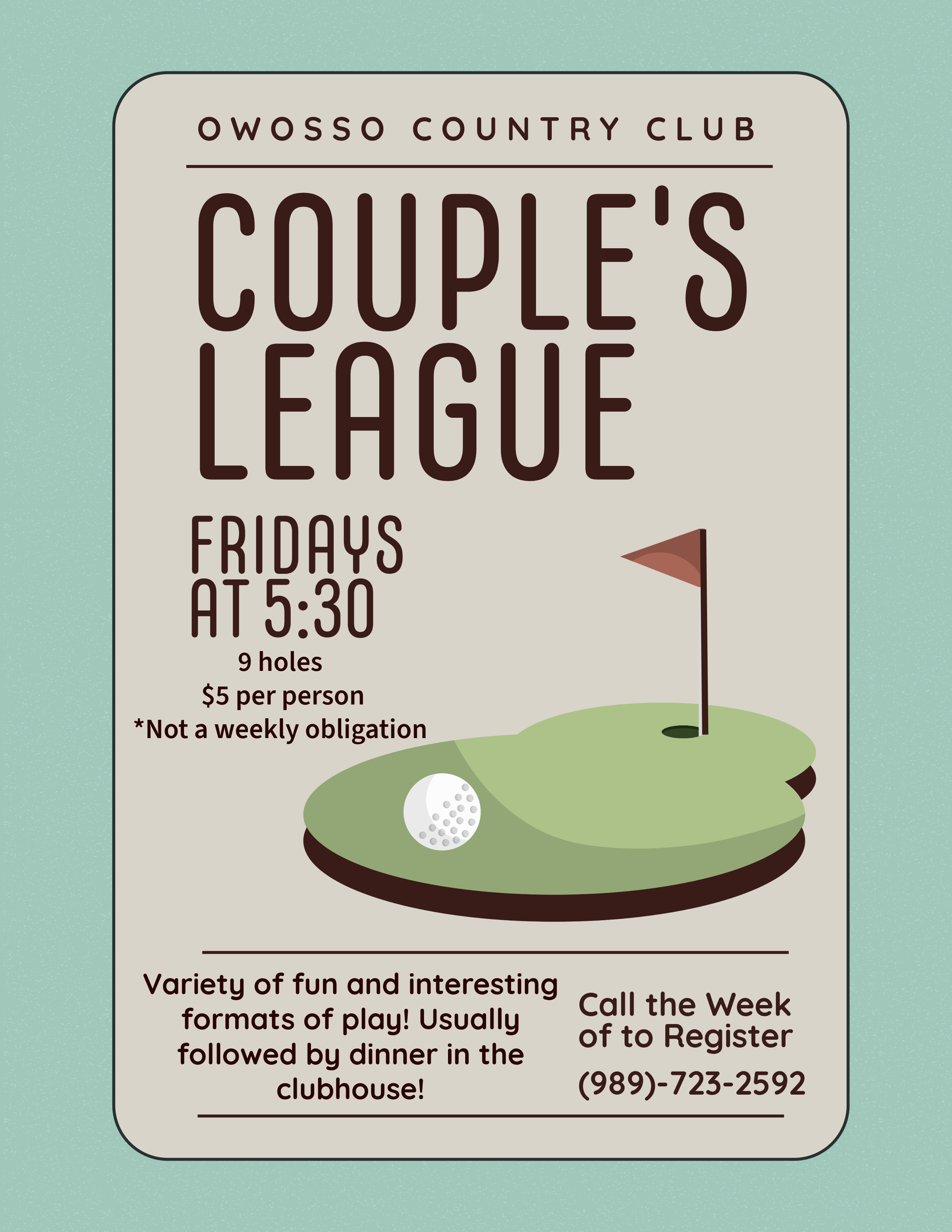 Couples League Flyer 1