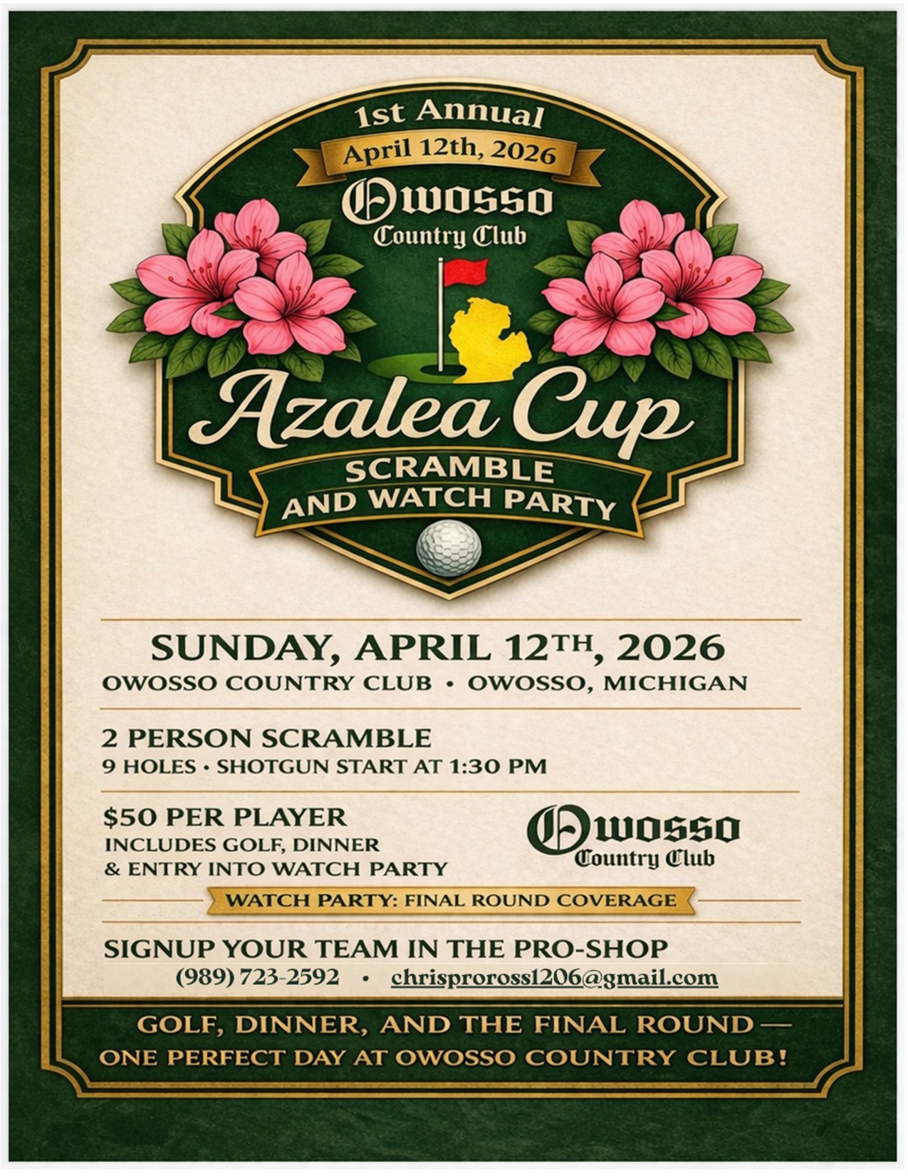 Azalea Cup Poster UPDATED